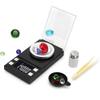 ANLIN High Precision 50g/0.001g Electronic Jewelry Lab Scales Diamond Gold Germ Medicinal Pocket Digital Milligram Scale Balance view 4