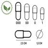 1000 Empty Capsules | Size 000 | PULLULAN caps | Separated Halves with Large Filling Quantity Transparent Vegan Vegetarian | Halal Kosher Supplements (1000) view 4