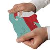 EZIOLY Vintage Merry Christmas Santaman Sports Calf Compression Sleeves Leg Compression Socks Calf Guard for Running, Cycling, Maternity, Travel, Nurses view 3