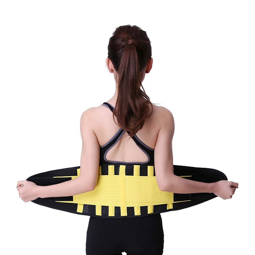 1Pcs Waist Trimmer Lower Back Lumbar Support for Men Women Decompression Bandage Belt Adjustable Wrap Thin Belt Relief for Back Pain, Herniated Disc Sciatica