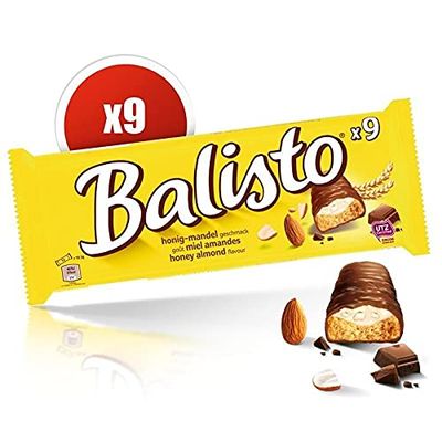 Balisto - Milk Honey Almonds 166G - Lot of 4 - Price Per Lot - Fast Delivery