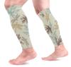 EZIOLY Autumn Maple Leaves and Dragonfly Sports Calf Compression Sleeves Leg Compression Socks Calf Guard for Running, Cycling, Maternity, Travel, Nurses view 1