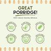 Blueberry & Banana Instant Oatmeal Porridge from The Great British Porridge Co - Naturally Sweet & Creamy Porridge Oats - 385g Pouch - 100% Natural, No Added Sugar, Plant Based, High Fibre view 3