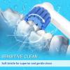 8 Pack Sensitive Gum Care Replacement Brush Heads Compatible with Oral b Braun Electric Toothbrush. Soft Bristle for Superior and Gentle Clean view 2