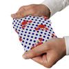 EZIOLY Red Crabs Blue Polka Dots Sports Calf Compression Sleeves Leg Compression Socks Calf Guard for Running, Cycling, Maternity, Travel, Nurses view 3