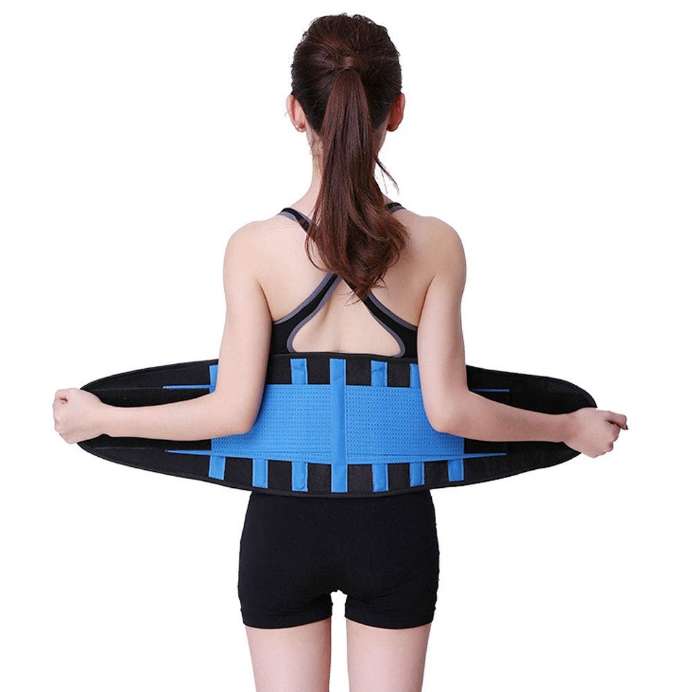 1Pcs Waist Trimmer Lower Back Lumbar Support for Men Women Decompression Bandage Belt Adjustable Wrap Thin Belt Relief for Back Pain, Herniated Disc Sciatica