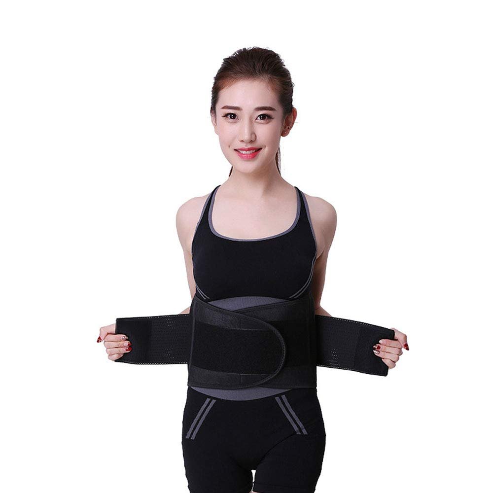 1Pcs Waist Trimmer Lower Back Lumbar Support for Men Women Decompression Bandage Belt Adjustable Wrap Thin Belt Relief for Back Pain, Herniated Disc Sciatica