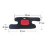 1Pair Heating Knee Pad Magnetic Knee Brace Thermal Therapy for Arthritis, Outdoor Sports Knee Pads Guards Leg Sleeve Protective for Riding Cycling Biking Running view 3