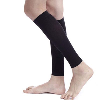 1Pair Medical Calf Compression Sleeve 30-40mmhg Men Women Footless Calves Compression Sleeves Varicose Veins