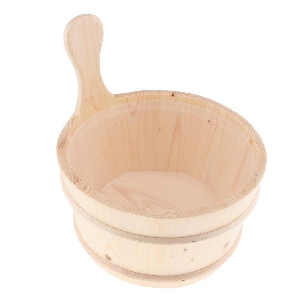 Backbayia Wooden Pond Foot for Skin Care