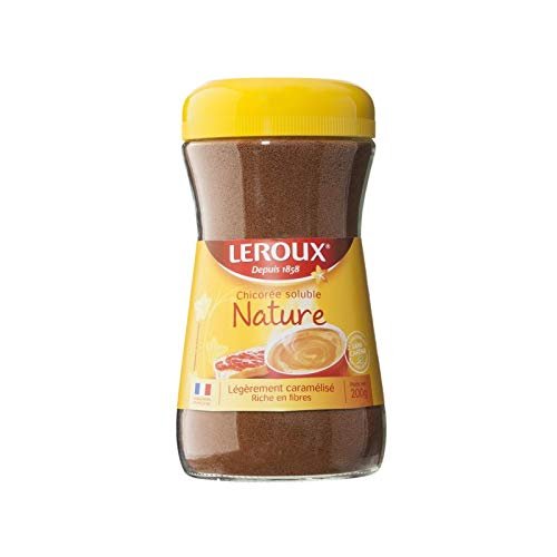 Leroux - Soluble Chicory Nature 200G - Lot of 4 - Price Per Lot - Fast Delivery