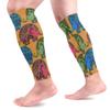 EZIOLY Tribal Indian Elephants Sports Calf Compression Sleeves Leg Compression Socks Calf Guard for Running, Cycling, Maternity, Travel, Nurses view 1