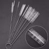 Zhiye Pipe Tube Brush Pipe Cleaning Brushes, Nylon Drinking Straws Cleaner Brush 10 Pieces set for Washing Kettle Spout, Teapot Nozzle White view 3