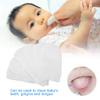 6pcs/ Set Cotton Gauze Elastic Finger-cot Oval Deciduous Tongue Toothbrush for Kid Baby Oval Cavity Cleaning Tool view 2