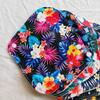 10 Pcs Resuable Menstrual Pad Set Including 1Pc Mini Wet Bag + 9Pcs Regular Flow Waterproof Mama Cloth Sanitary Napkin Pads Menstrual Pads (Panty Set, Panty Liner Bamboo Charcoal) view 2