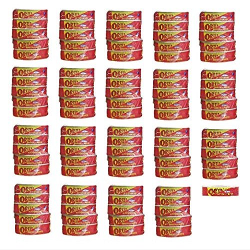 Canned & Pikkled Longfin Tuna by Conservas Ortiz 96x112g (96 Cans)