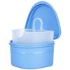 Y-Kelin Denture Cleanning Set Denture Cleaning Case with Denture Brush, Blue view 3