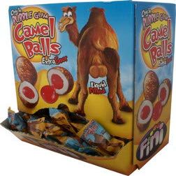Fini Camel Balls Bubble Gum | 200x | Totaal Weight 1000 gr