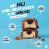 HEJ Natural Cookies and Cream Crispy Bar, 45 g view 3
