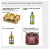 Chalford Beer Hamper - Premium Beer Gift Set with Beck's, Peroni, Crisps, Chutney, Chocolate Biscuits, Fruit Cake, Fudge - Lager and Snack Gift Baskets for Him, from Regency Hampers view 3