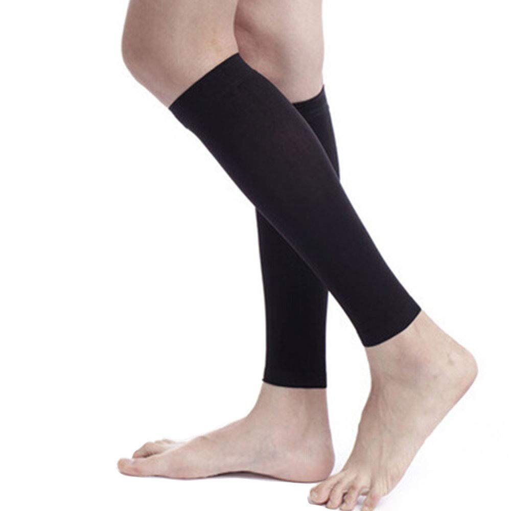 1Pair Medical Calf Compression Sleeve 30-40mmhg Men Women Footless Calves Compression Sleeves Varicose Veins