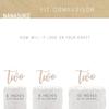 NANASUKO 2nd Birthday Cake Topper - Two - Double Sided Rose Gold Glitter - Premium Quality Made in USA - Rose Gold Glitter view 3