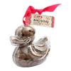 ButtonChocs Birthday Chocolate Duck - Happy Birthday. Belgian Milk Chocolate Birthday Gift. view 1