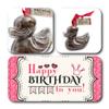 ButtonChocs Birthday Chocolate Duck - Happy Birthday. Belgian Milk Chocolate Birthday Gift. view 2