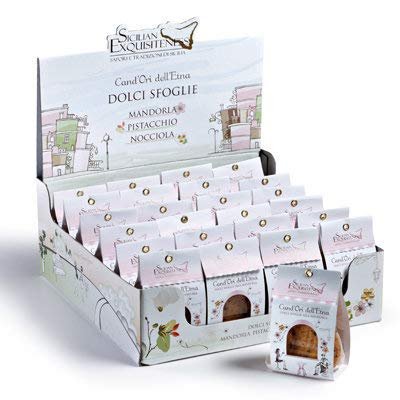 Daidone - Handmade Sicilian Almond Thin Biscuits - 20 Packs of 130g