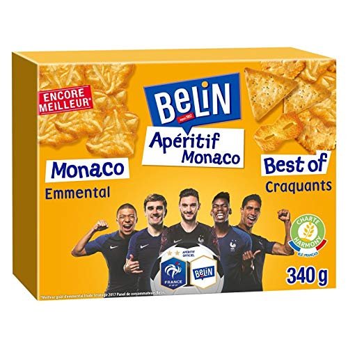 Belin - Assorted Crackers Monaco 340G - Lot of 4 - Price Per Lot - Fast Delivery