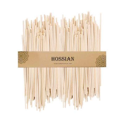 HOSSIAN Reed Diffuser Sticks - Wood Rattan-Reed Sticks -Diffuser Glass Bottles-Diffuser Refills- Spa-Aromatherapy (9"*3")