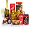 Stratford Luxury Wine Hamper with Sparkling Premium Cuvee - Gourmet Gift Set featuring Cheddar Truckles, Puff Pastry Twists, Chocolate Truffles - Wine Gifts For Men & Women, from Regency Hampers view 1