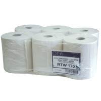 RTW175 White Towel Roll 2 -ply 20cmx175M (CASE-6)