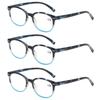 MODFANS Women Reading Glasses 2.0 3 Pair Stylish Ladies Readers with Comfort Spring Hinge Pattern Design for Fashion Women Reading Pouch Included view 1