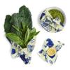 Bee's Wrap 3 Pack Eco-Friendly Reusable Food Wraps Made of Durable Plastic view 3