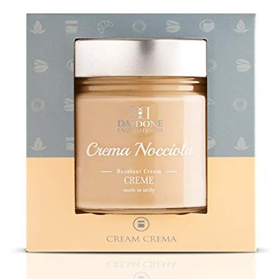 Daidone - Handmade Sicilian Hazelnut Cream - 12 Jars of 220g