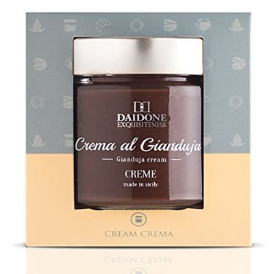 Daidone - Handmade Sicilian Gianduja Cream - 12 Jars of 220g