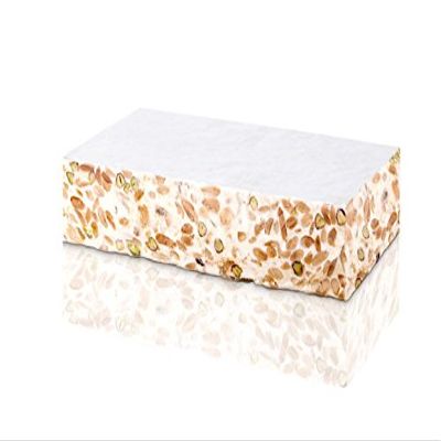 Daidone - Handmade Sicilian Soft Almond Nougat Bar - 2 Packs of 2,5 Kg