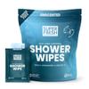 Super Fresh Shower Wipes Large Unscented Body Wipes for No Rinse Bathing Personal Hygiene Gym Travel Camping Enriched with Aloe and Vitamin E 10 Individually Wrapped Disposable Sheets view 1