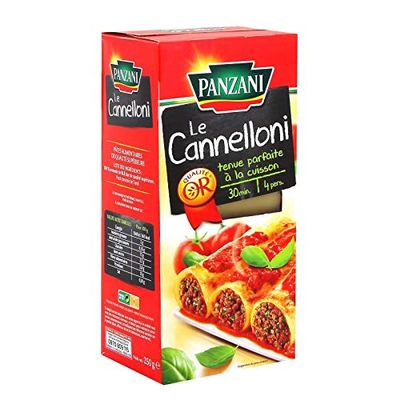 Panzani - Cannelloni Stuff at 250G - Lot of 4 - Price Per Lot - Fast Delivery