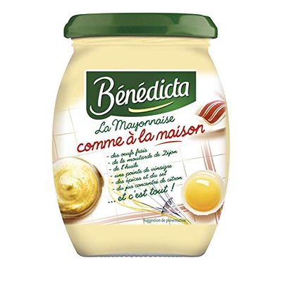 Epicerie Sale benedicta - mayonnaise jar like at home 3x255g - unit price
