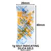 celloexpress 1g Self Indicating Silica Gel Desiccant Sachets - Orange Absorb Anti Moisture Damp - Total Gel Weight 3000g/3kg (SI 1g, 3000) view 3