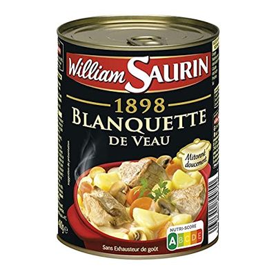 William Saurin - Blanquette De Veau 400G - Lot of 3 - Price Per Lot - Fast Delivery