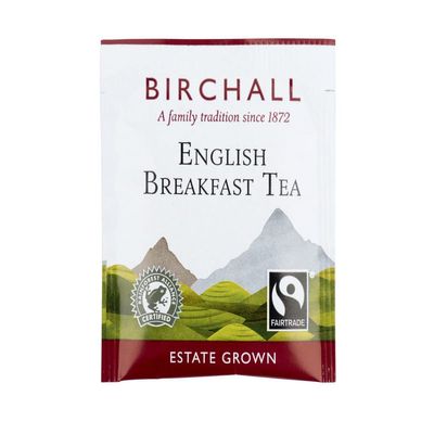 Birchall Tea - English Breakfast Tea - 1 Box Of 250 Enveloped Plant-Based Tea Bags - Bold And Bracing English Breakfast Tea Bags - Robust, Flavorful, and Perfectly Balanced to Start Your Day