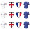 AK Giftshop Six 6 Nations Rugby Themed Precut Edible Cupcake Toppers Cake Decoration - England V France (48 Cake Toppers) view 2