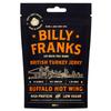 Billy Franks Paleo Turkey Jerky - Free Range - High Protein - Healthy Keto Snack - Biltong - Buffalo Hot Wing - 10 Packs x 30g view 1