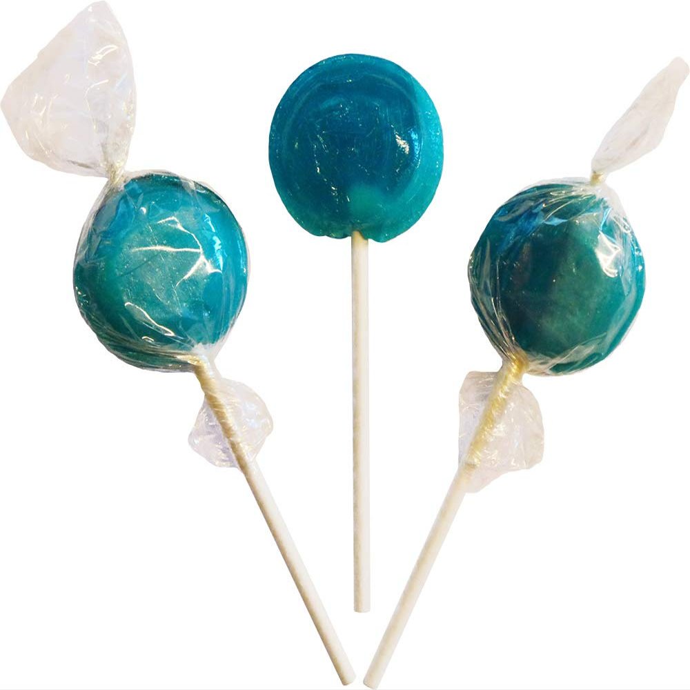 Dobsons Individually Wrapped Mega Lolly ~ Blue Raspberry Flavour (12 Supplied)
