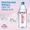 evian Mineral Water, Naturally Filtered Drinking Water, 330ml Bottled Water Crafted by Nature, Case of 24 x 330ml evian Water Bottles view 2