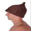 Ger3as Sauna Hat for Men and Women 100% Cotton with Embroidery Wellness Hat Brown view 4