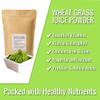 100g Organic Wheat Grass Juice Powder | Certified Raw Wheatgrass | Boost Immune System, Not Just Wheat Grass Powder which is Hard for The Human Body to Digest 100 gm view 2